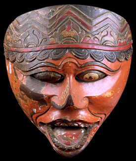 MASCASIA : javanese mask - Rgion : Indonsie-java