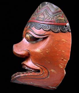 MASCASIA : javanese mask - Rgion : Indonesia-Java