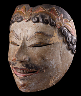 MASCASIA : Javanese mask - Rgion : Indonesia-Java