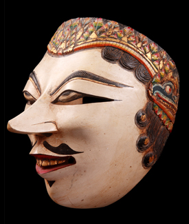 MASCASIA : javanese mask - Rgion : Indonsie-Java-yogyakarta